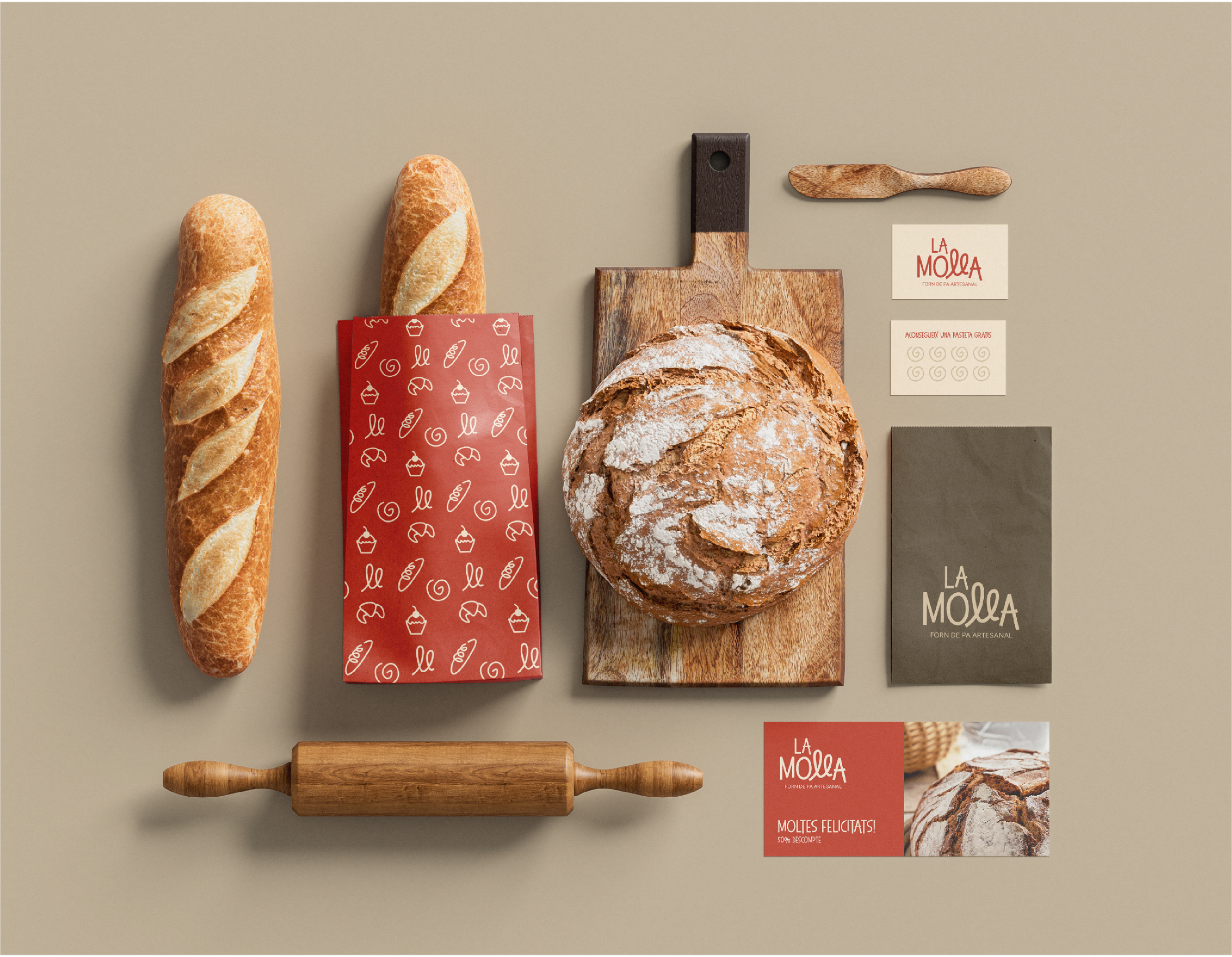 Naming i brànding per a La Molla — projecte de KARAi!