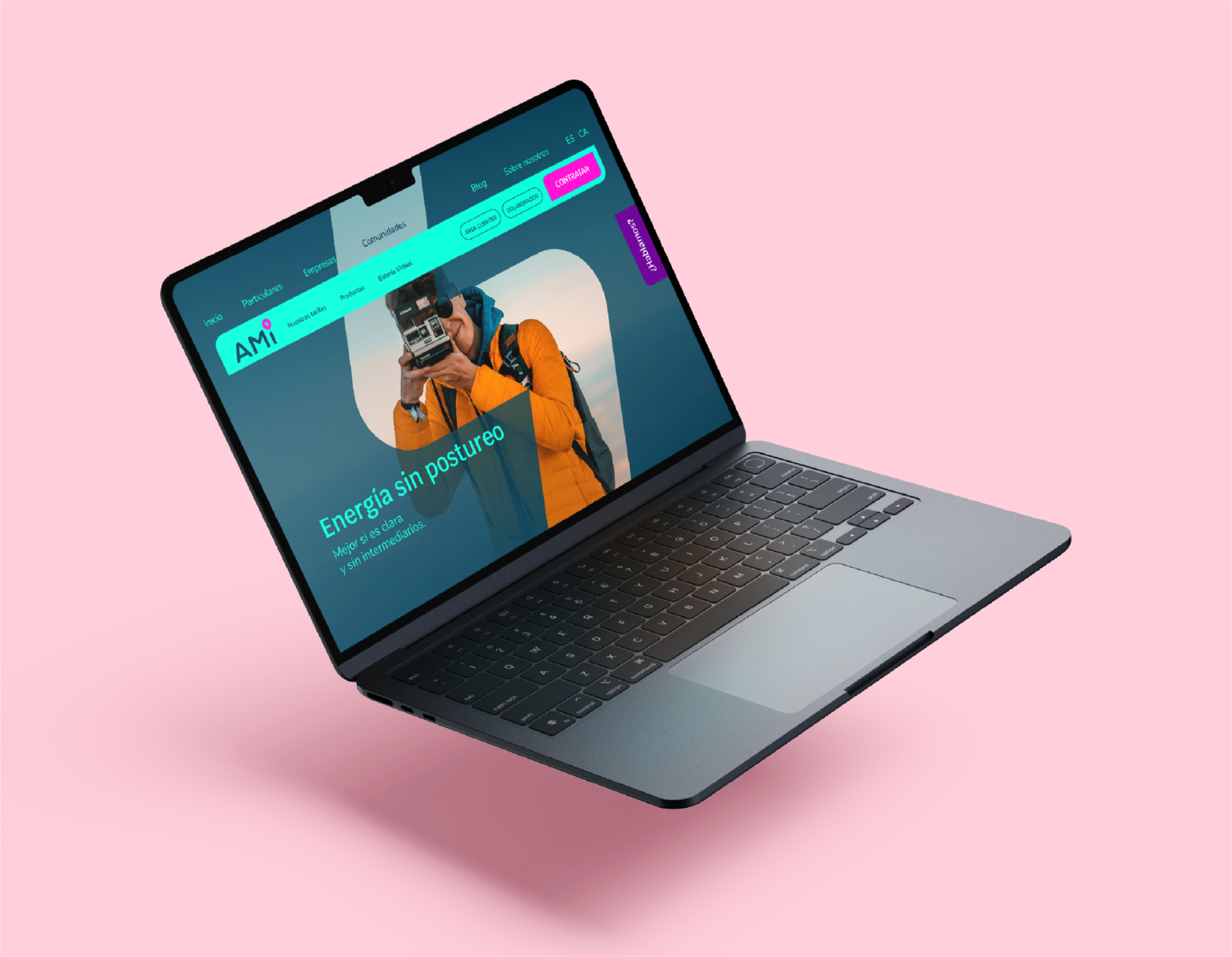 Disseny web per a AMI Energía — projecte de KARAi!