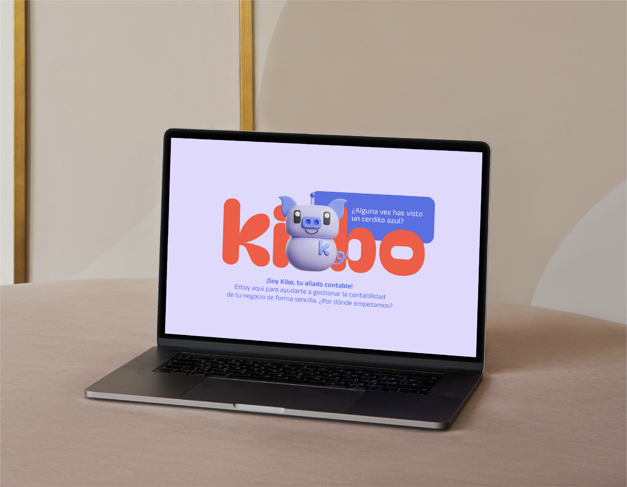 Recursos digitals i disseny web del brànding de Kibo, projecte de KARAi!